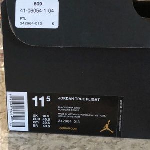 Jordan True Flight